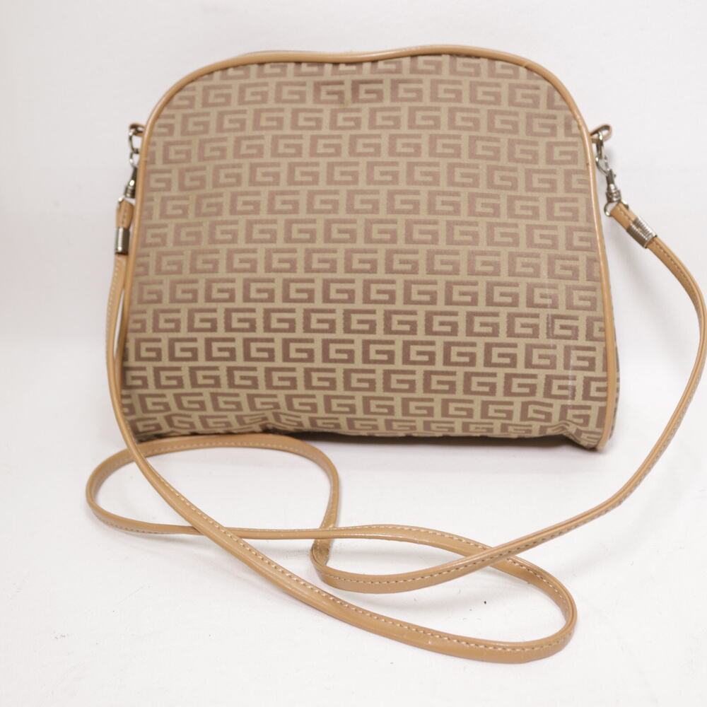Crossbody Handbag Women Small Tan Canvas Purse Shoulder Bag Lined Zipper
